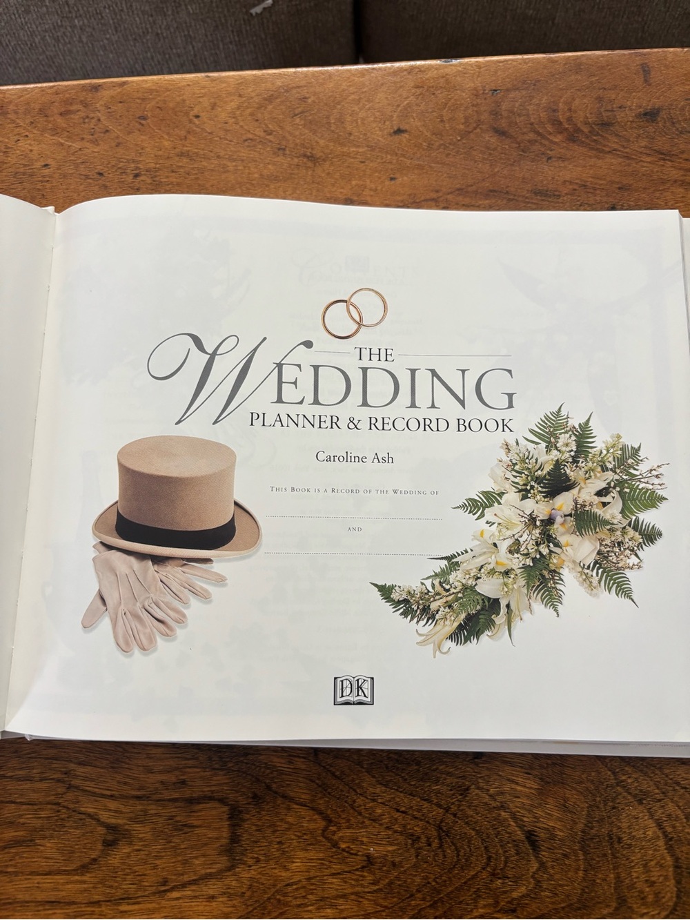 Bridal The Wedding Planner & Record Book Vintage Retro 1996 Bride Groom - Picture 2 of 6